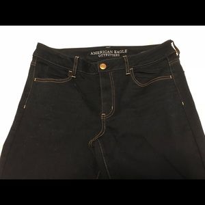 Dark wash American Eagle denim jegging